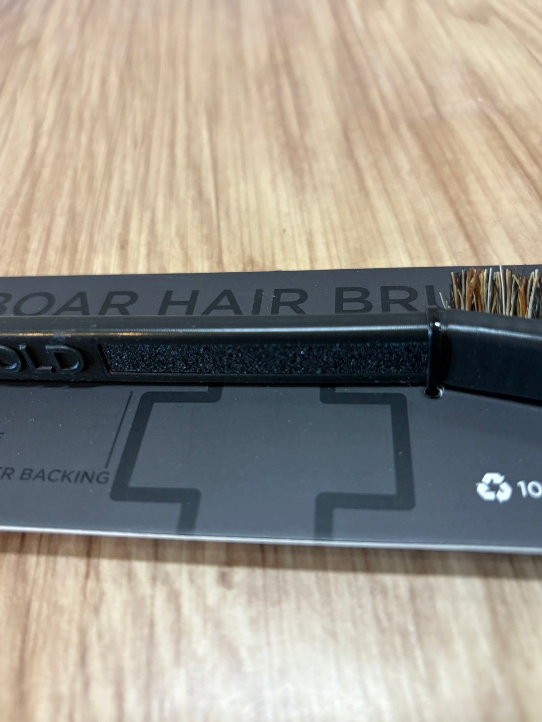 【SoiLL】Boar Hair Brush Black