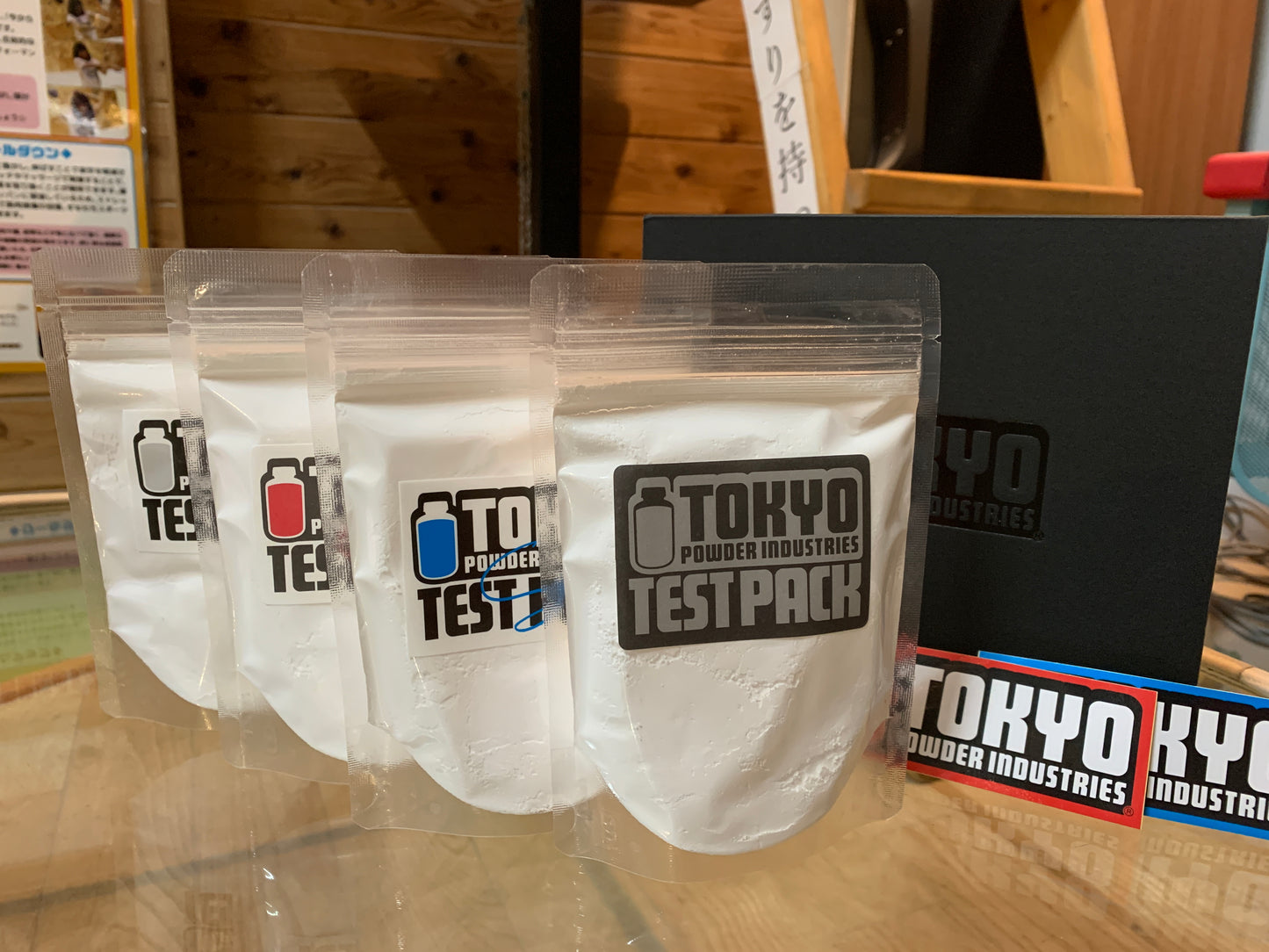 【東京粉末】TEST BOX(pure/speed/effect/black Chalk Set)