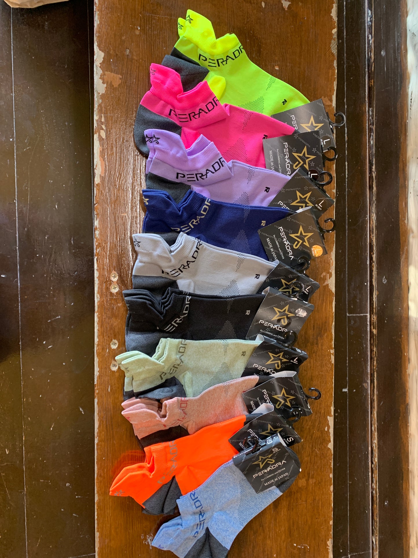 【PER-ADRA】SOCKS SOLID