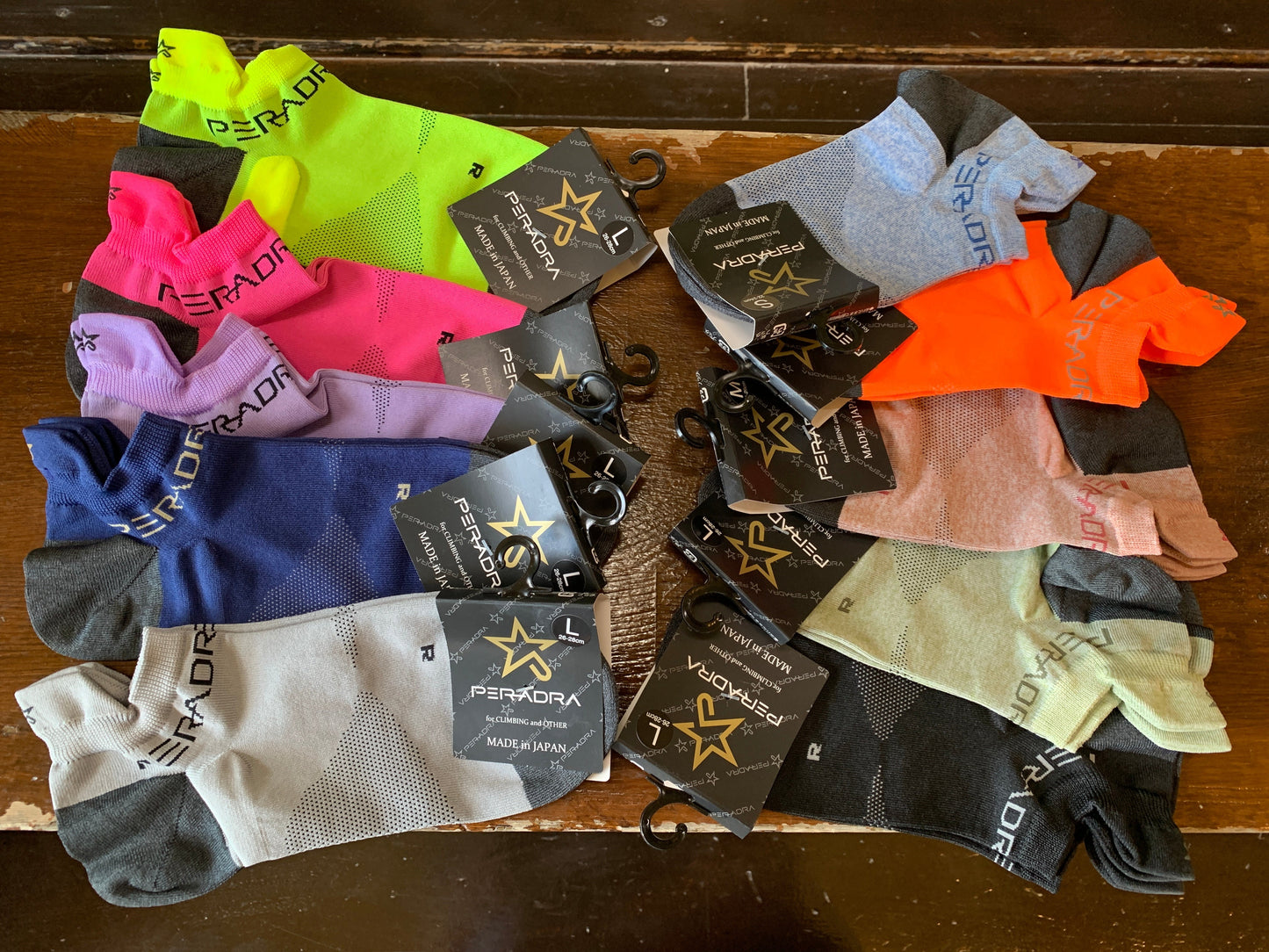 【PER-ADRA】SOCKS SOLID