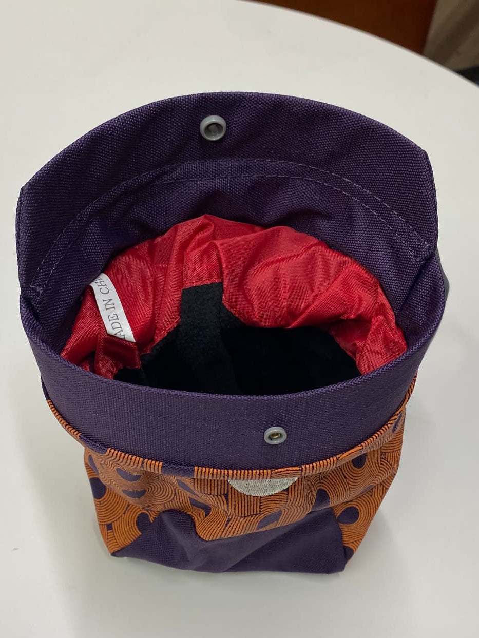 40％OFF【MOON】 トラッドチョークバッグ レトロムーン/ブラックベリー