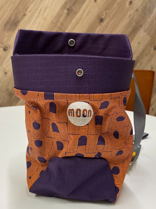 40％OFF【MOON】 トラッドチョークバッグ レトロムーン/ブラックベリー