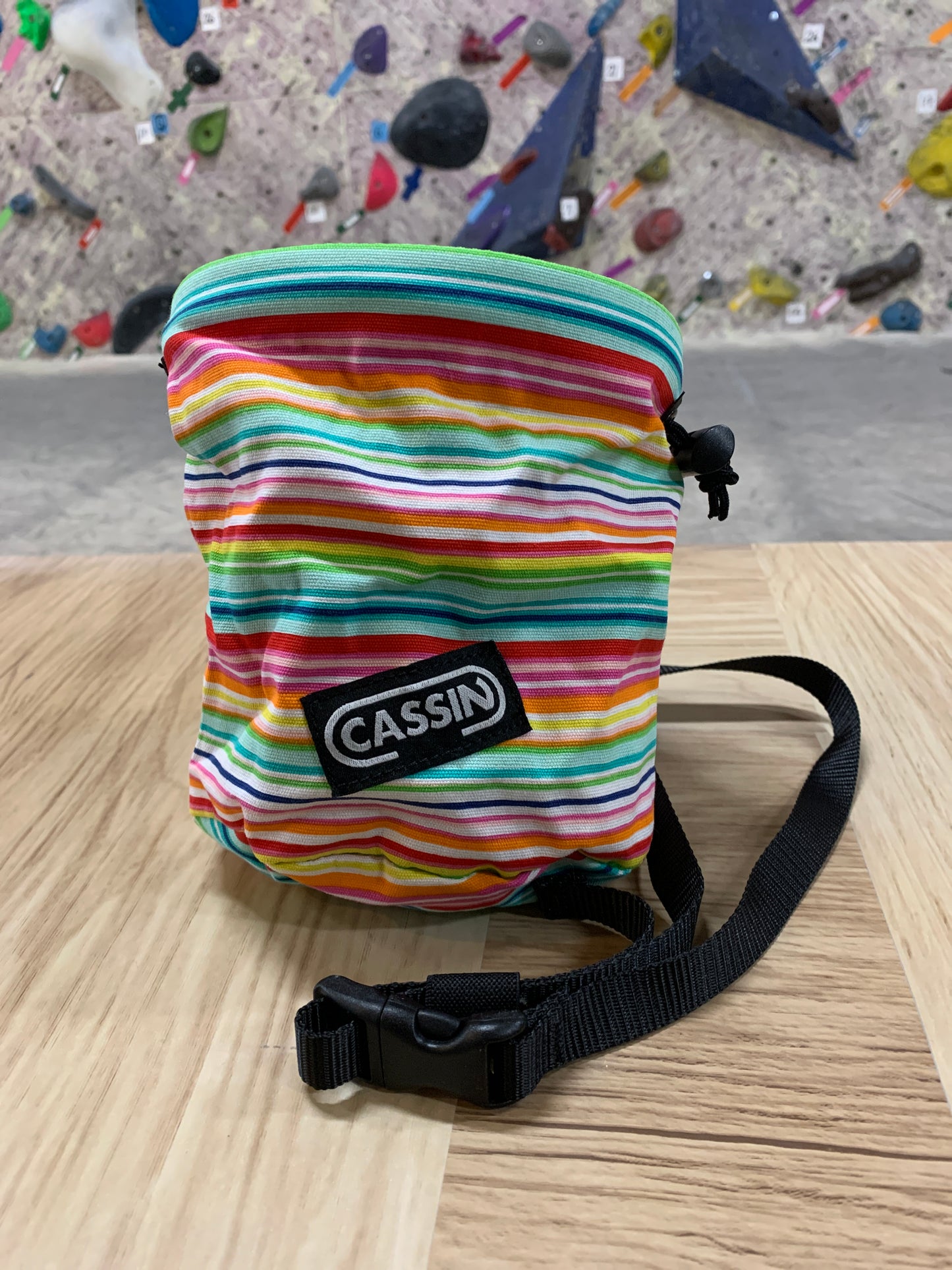 30%OFF【CAMP】ポリゴマ チョークバッグ（レインボー）