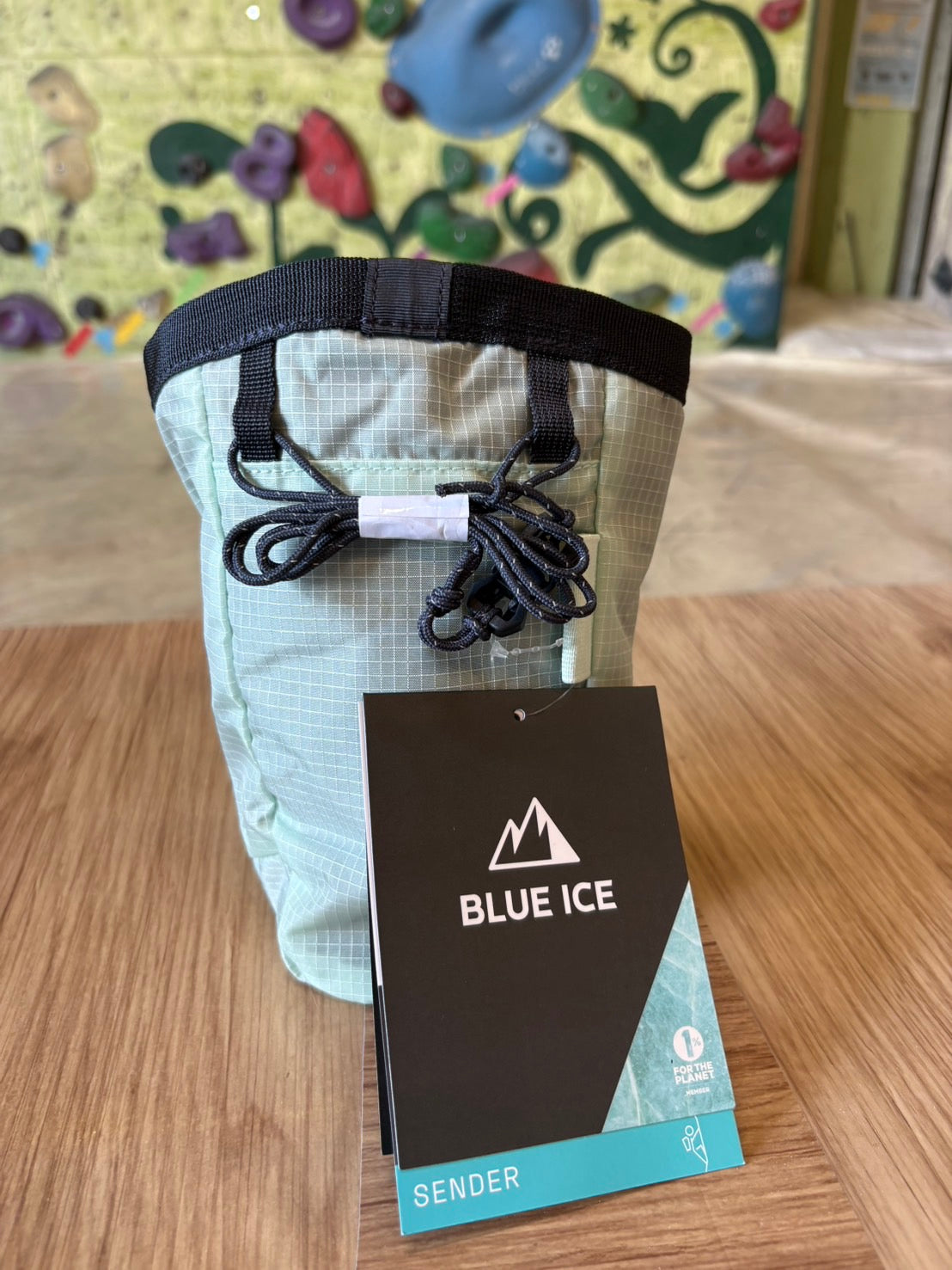 【BLUE ICE】センダーチョークバッグ（グレーシャーグレー）