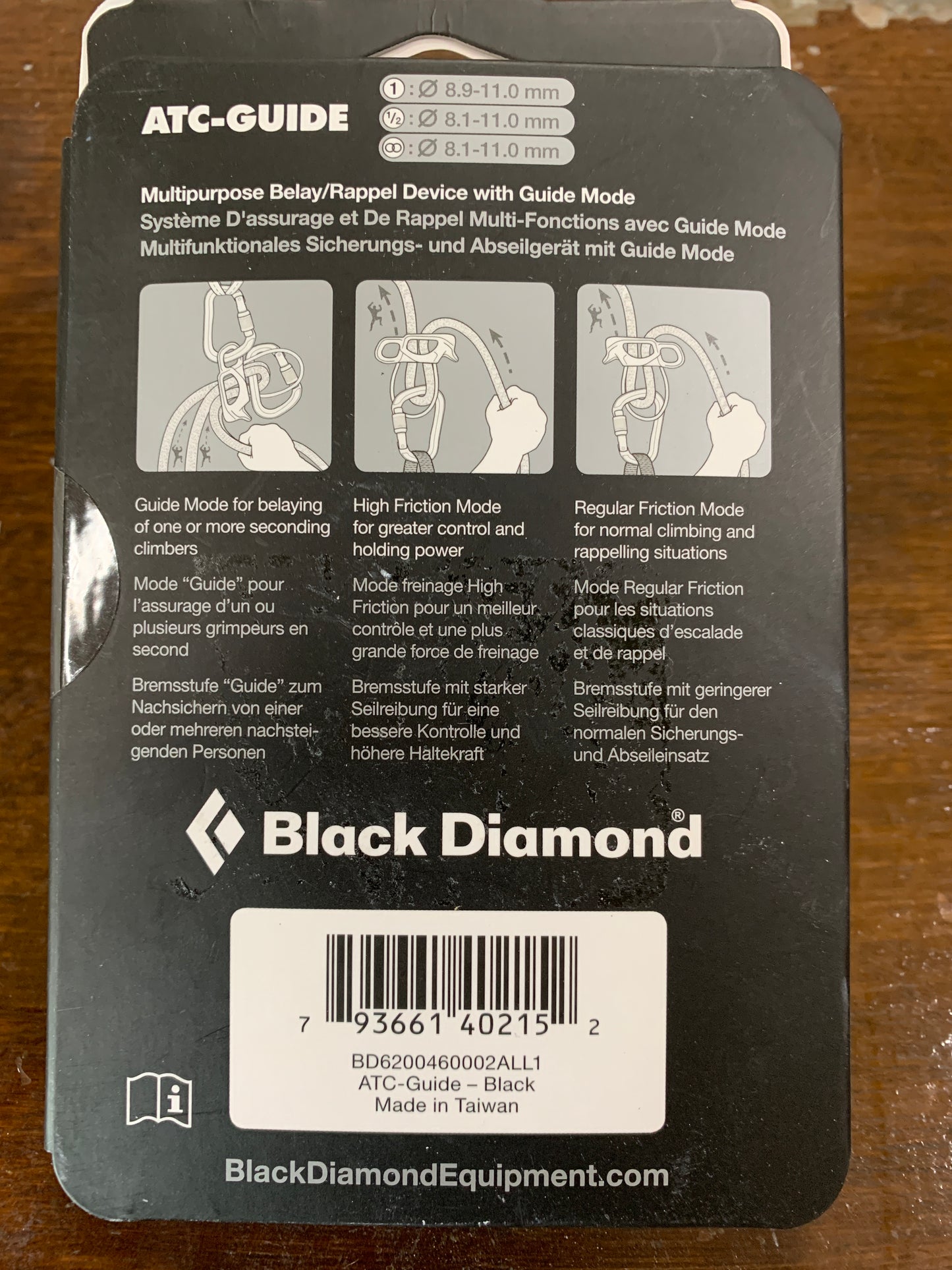 【Black Diamond】ATCガイド