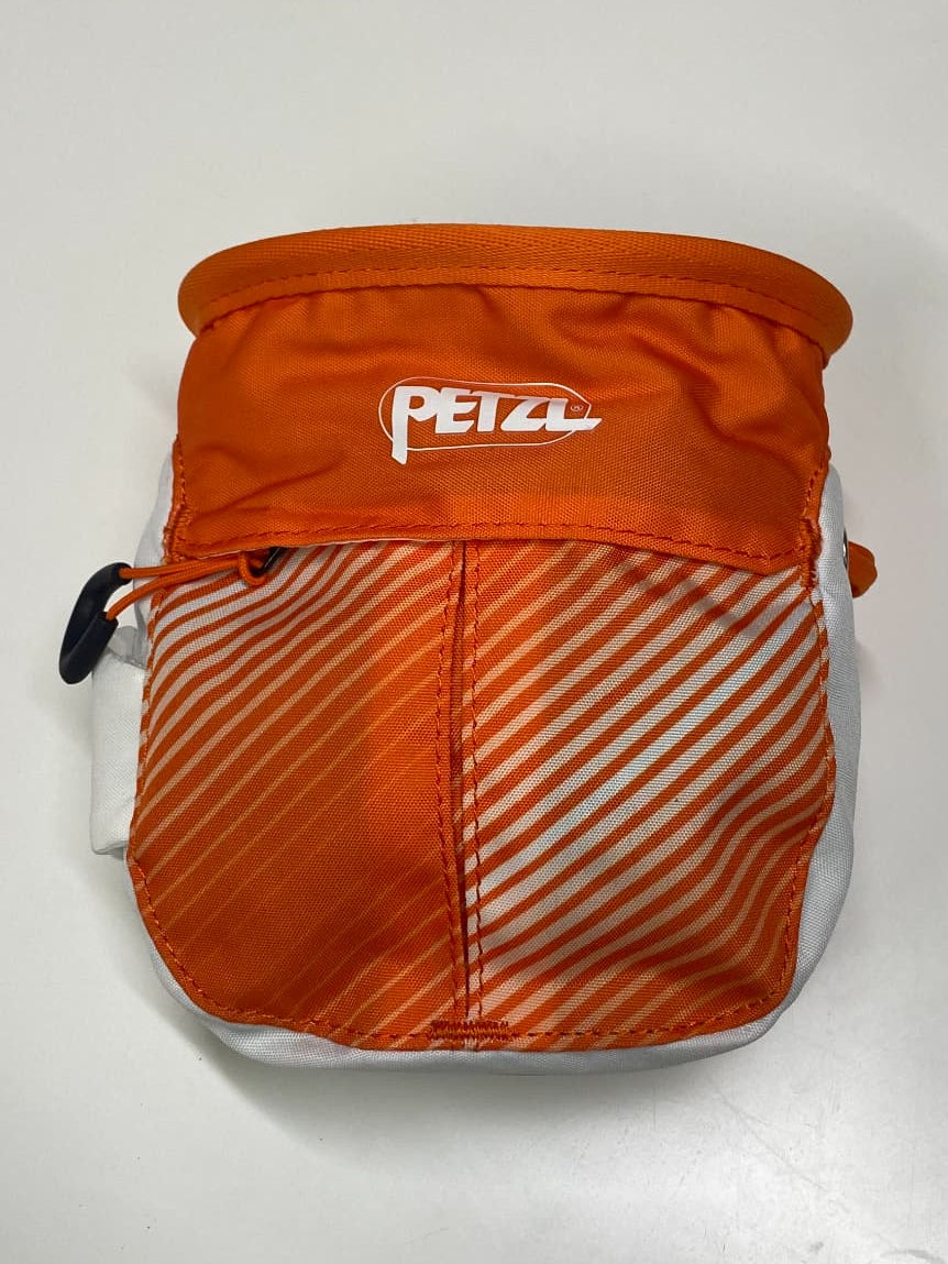 【Petzl】サカポーチ (オレンジ/ホワイト)