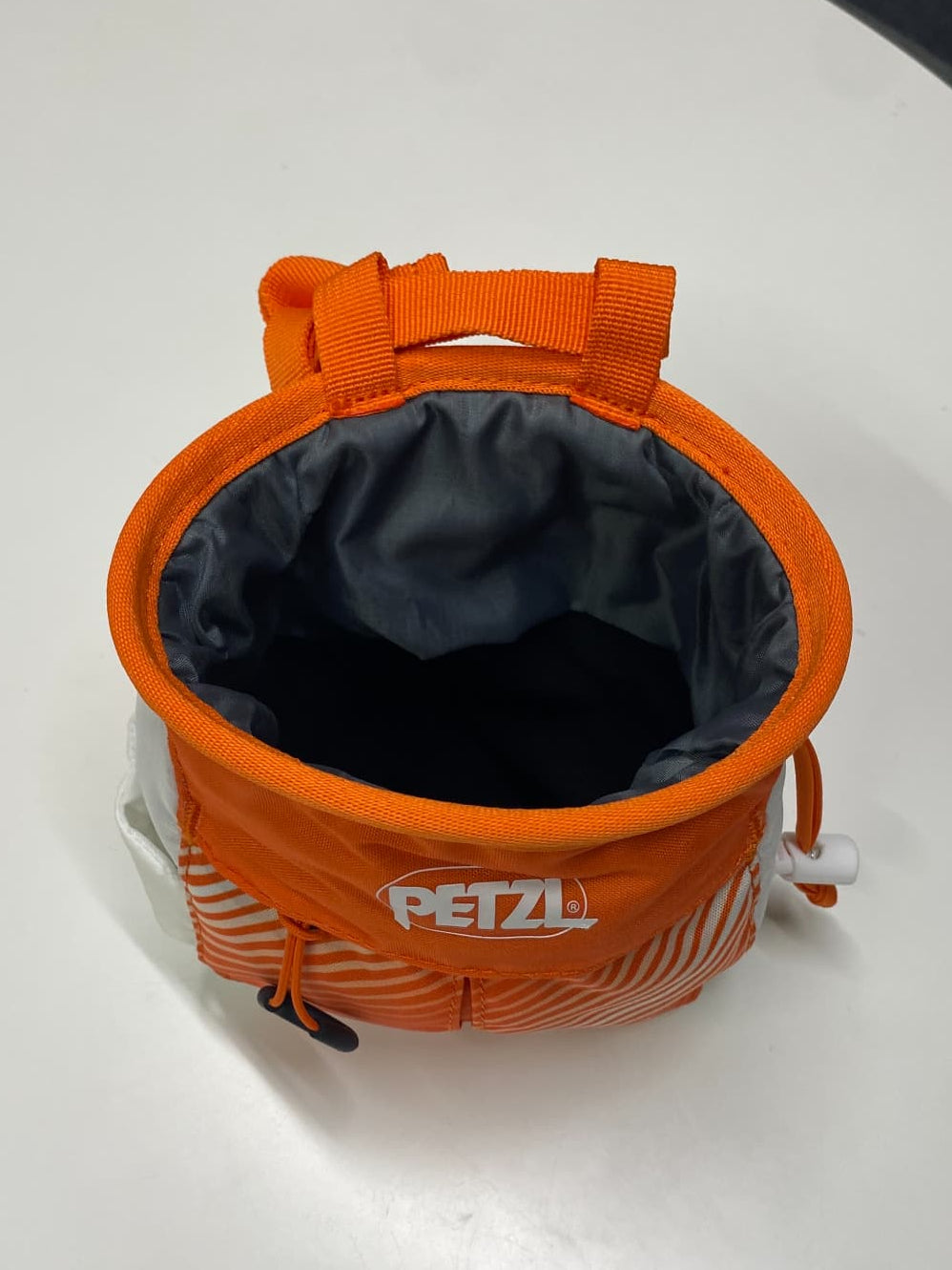 【Petzl】サカポーチ (オレンジ/ホワイト)